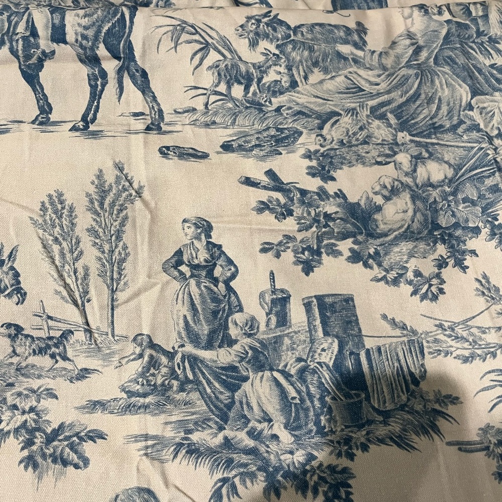 Maison D’Hermine cotton curtains 50”X108”